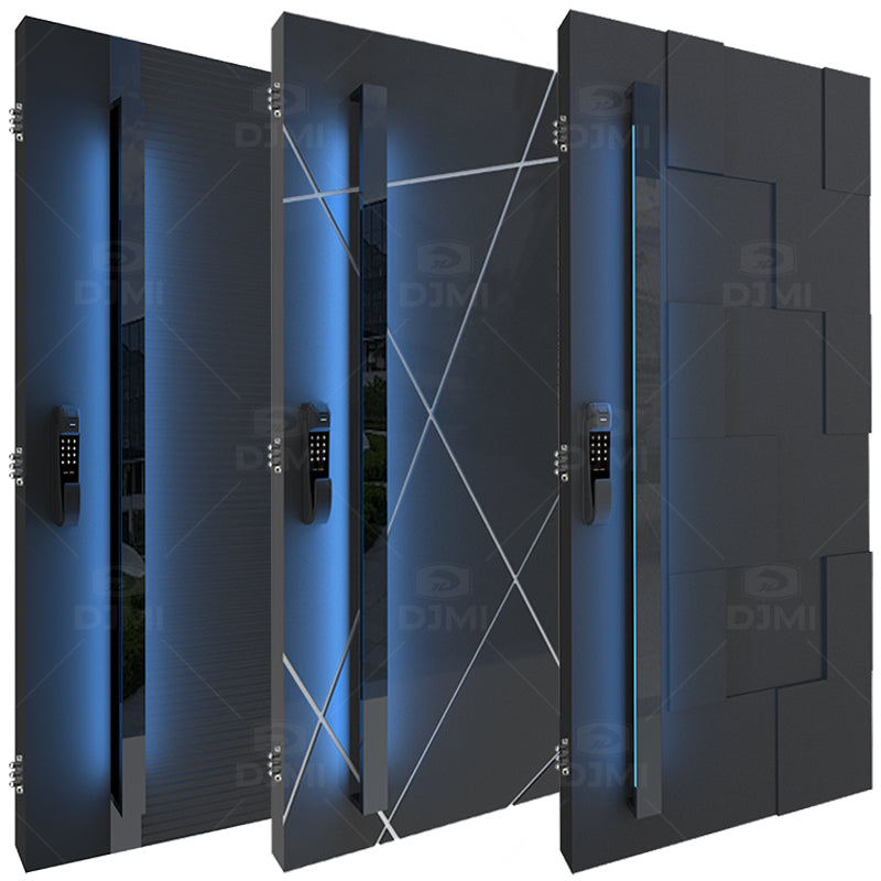 China Top Manufacturer Custom Tall Entry Classic Aluminum Pivot Door Exterior Front Door Modern Front Entry Door