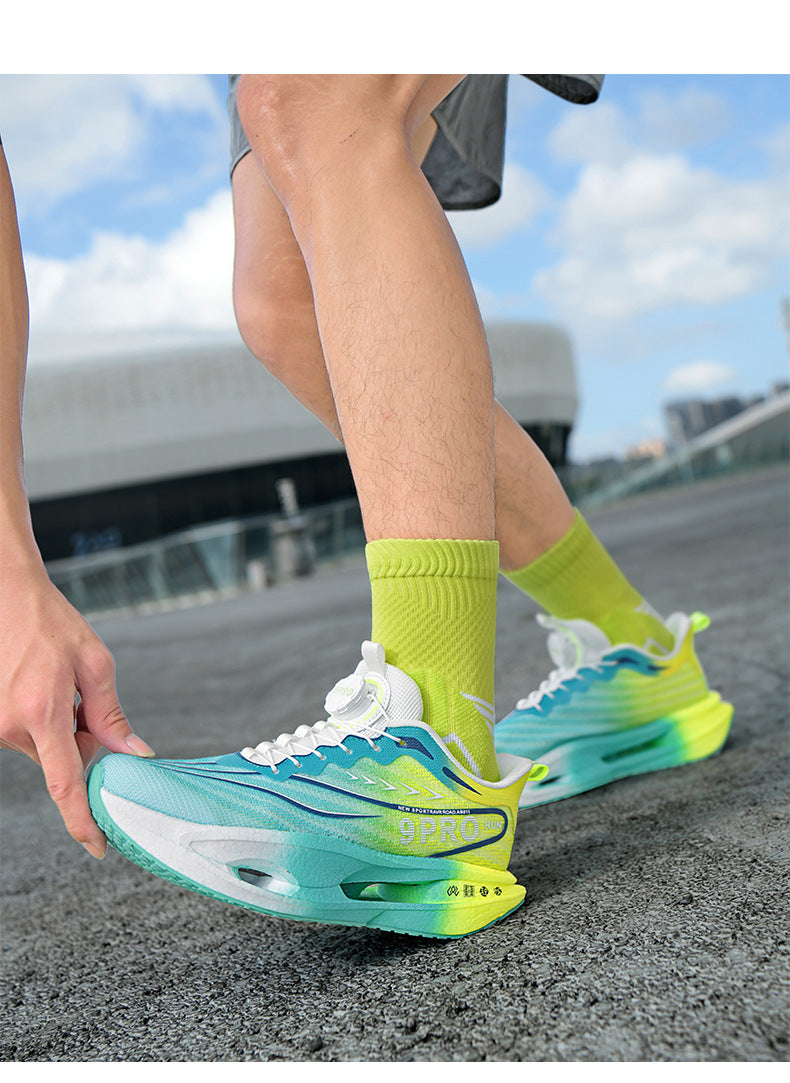 2025New Red Rabbit9pro Running Shoes Fashion Casual Carbon Plate Racing Running Shoes Double Layer Mesh Ultra Light Sports Shoes