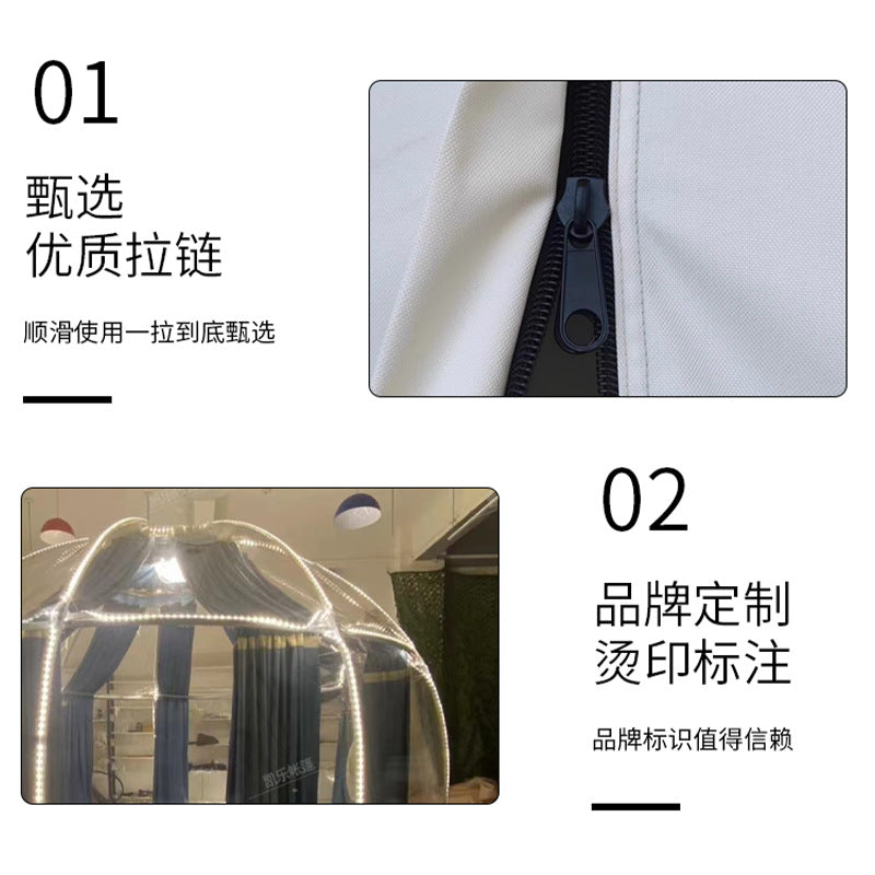 Factory Customization PC Starry Sky Room Bubble House Dining Homestay Transparent Spherical Tent Mongolian Yurt Tent Farmhouse