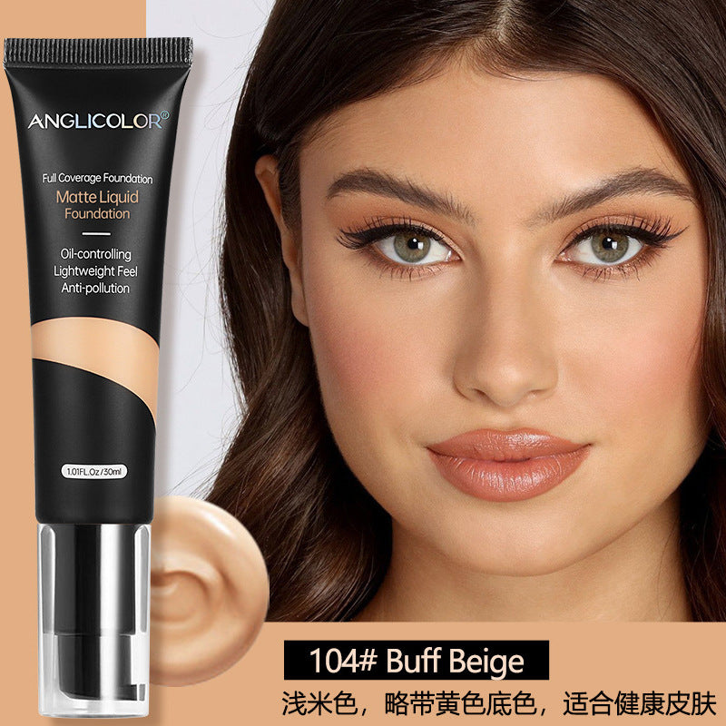Long-lasting Concealing Foundation foundation Waterproof Oil Control Foundation Cream Non-Cakey Concealer