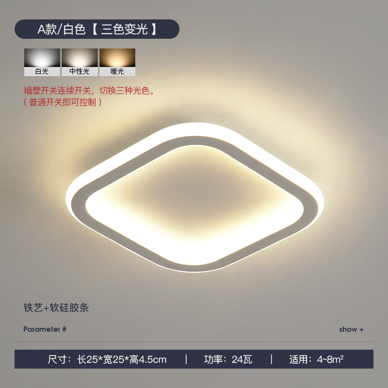 Aisle Light Minimalist Entryway Light Nordic Simple Modern Creative Corridor led Small Ceiling Light for Balcony and Entrance