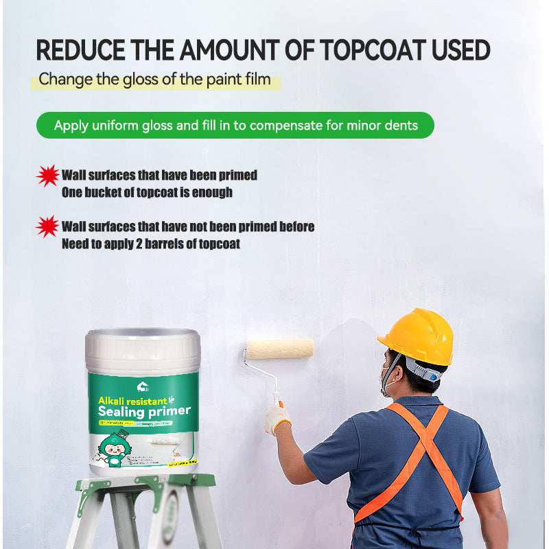 baolisi Sealing Primer Universal Anti-Alkali Anti-Mold Exterior Wall Dust Removal Dustproof Water-Based Coating for Walls and Floors