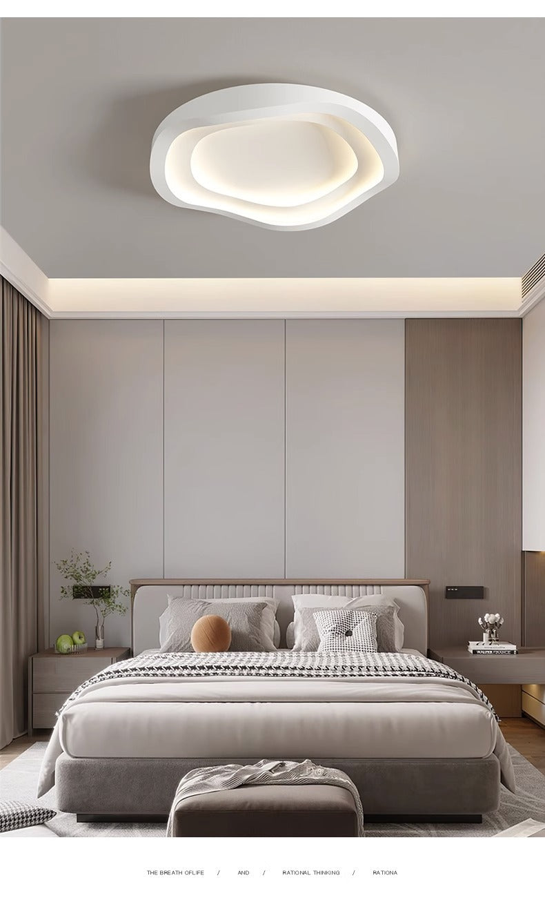 Lamp in the living room LED Creative Internet Celebrity New Style Lighting Modern Minimalist Bedroom Lamp2025Full Spectrum Eye Protection Ceiling Light