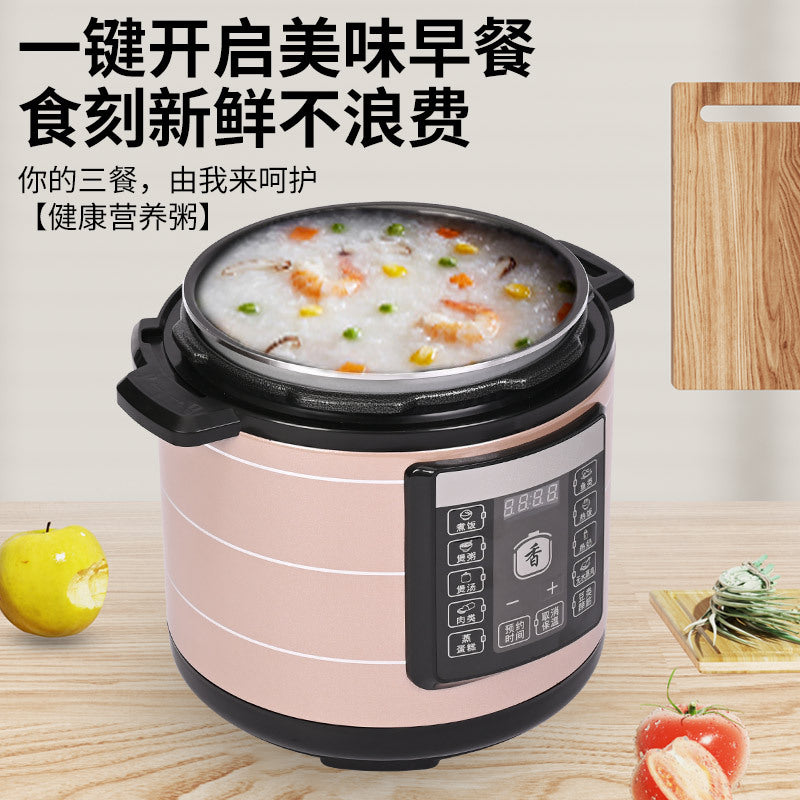 Factory  Wholesale Household5L6L Electric Pressure Cooker Multi-Function One-Key Pressure Relief Large Capacity Pressure Cooker Rice Cooker