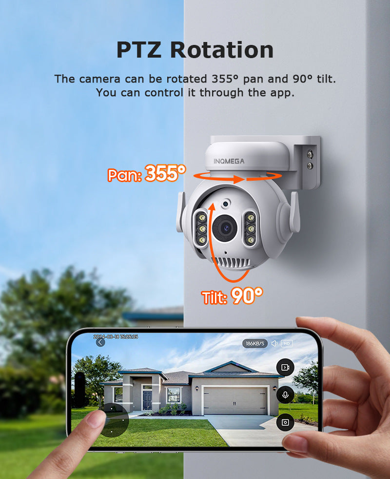 Factory Private Model Graffiti Camera 500Wan HD Full Color Night Vision Surveillance Camera 5MP Outdoor surveillance