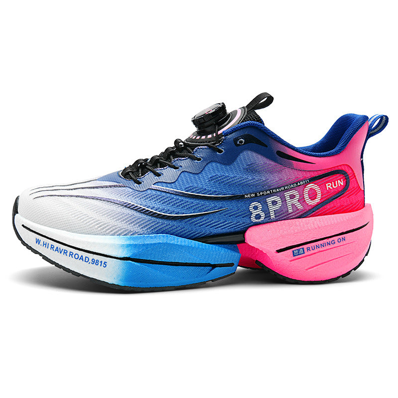 Red Rabbit8pro Hot-selling Parent-Child Breathable Running Shoes Professional Racing Anti-Slip Student Cushioning Rotating Button Sports Shoes