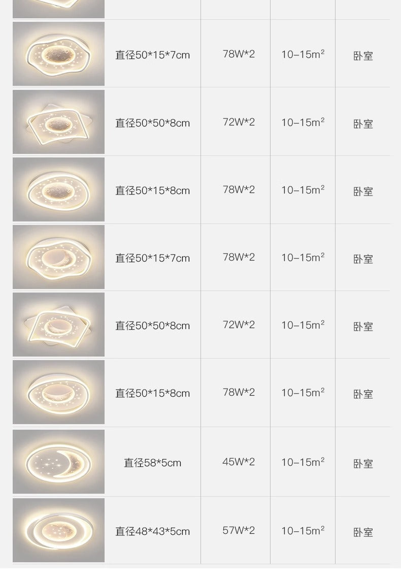 Minimalist Personalized Ceiling Light Round Bedroom Lamp2025New Modern Minimalist Designer Internet Celebrity ins Study Room Lamp