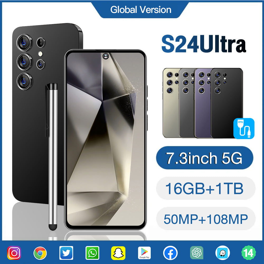 Globally Exclusive for Mobile Phones S24Ultra Android16+1TB Android All-in-One Device Manufacturer(Popular)