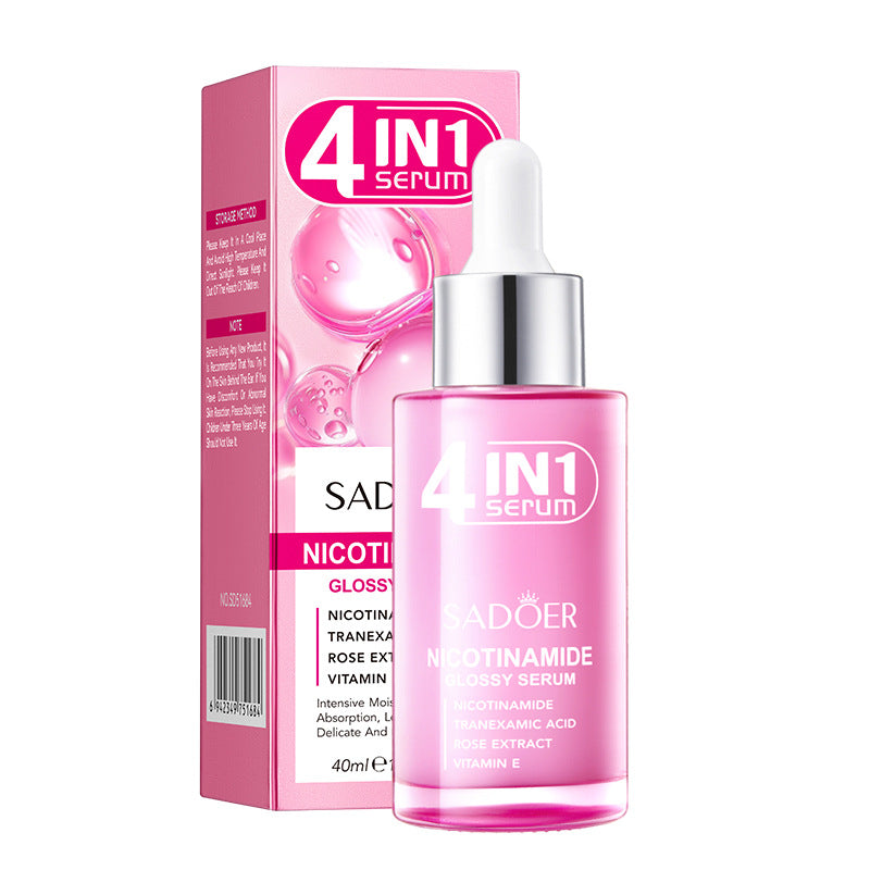 Niacinamide Radiance Serum SADOER Hydrating Moisturizing Essence Liquid Cross-Border Wholesale