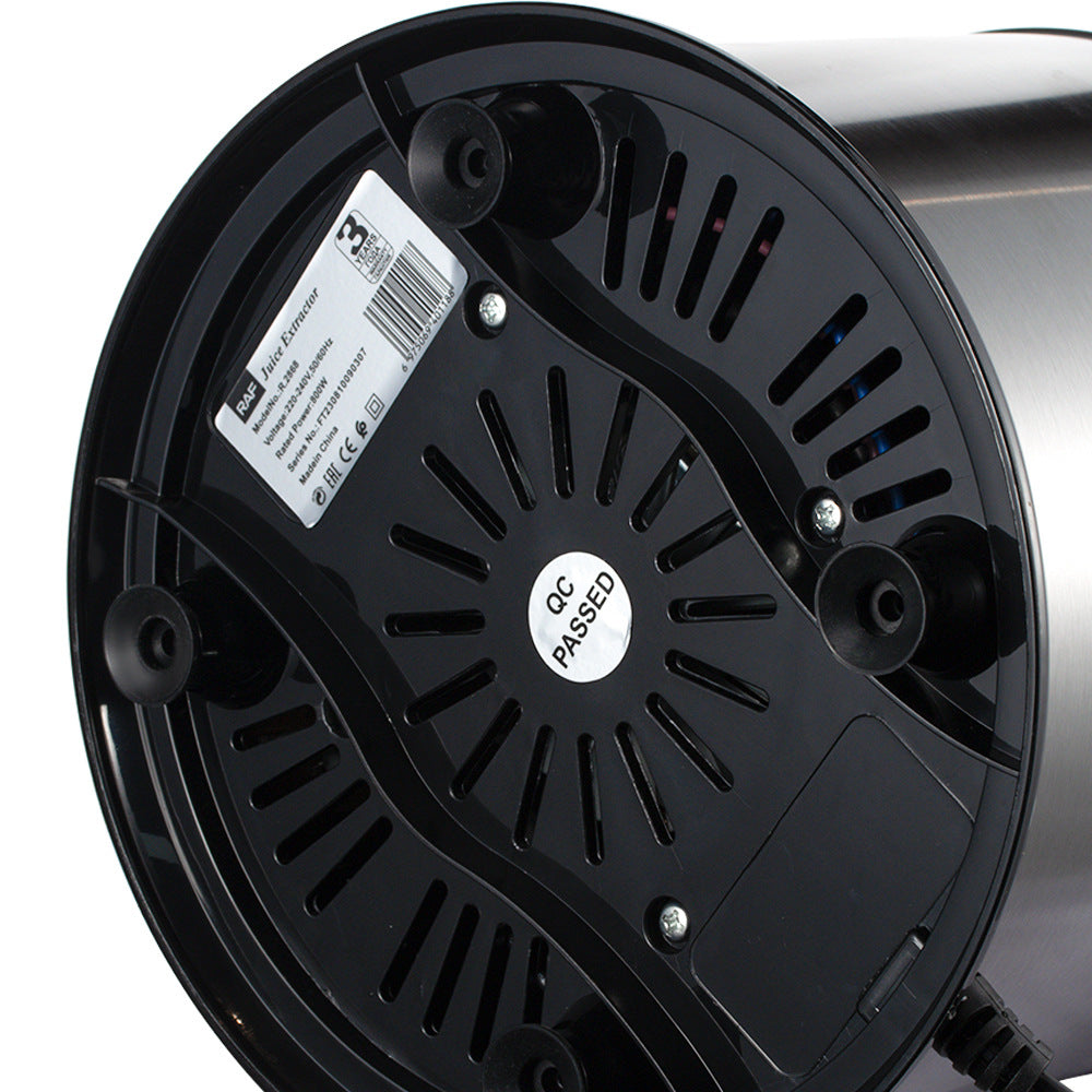 RAF Stainless Steel Juicer /l Cooking Machine/Children's Fruit Juicer Original Juice Extractor with Juice and Pulp Separation R.2868