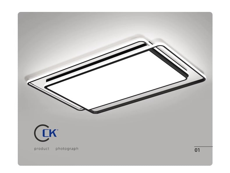 Living Room Lamp Main Lamp Ultra-Thin High-End Zhongshan Lighting Modern Simple Elegant Full Spectrum Eye Protection Bedroom Ceiling Lamp