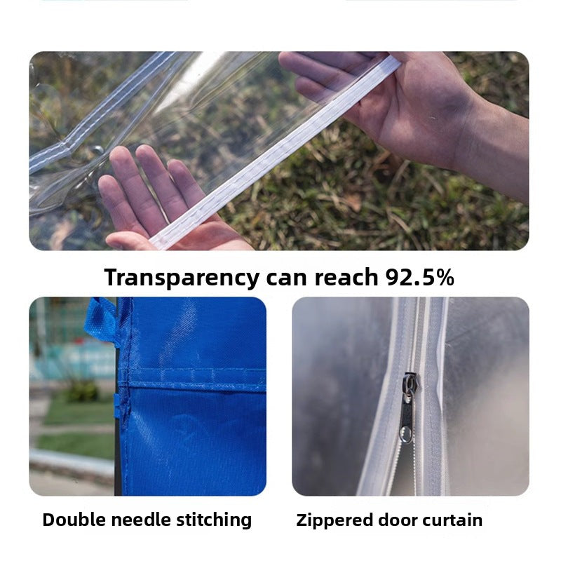Outdoor Camouflage Four-Corner Tent Cover Four-Leg Sun Umbrella Three-Sided Sunshade Windproof Warm Rainproof Cloth Wholesale
