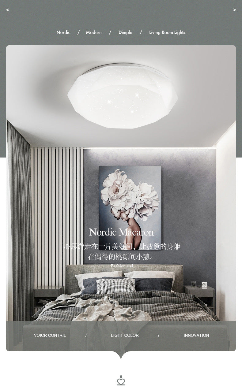 led Ceiling Light Modern Minimalist Living Room Light Round Bedroom Dining Room Light Balcony Corridor Lighting Engineering Ceiling Light