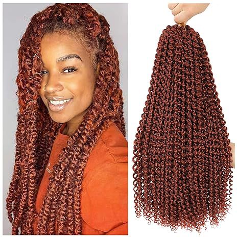 TEMU Hot Selling Cross-Border Export Crochet Hair Passion Water Ripple Curve15Crochet Hair Extensions African Wig Found