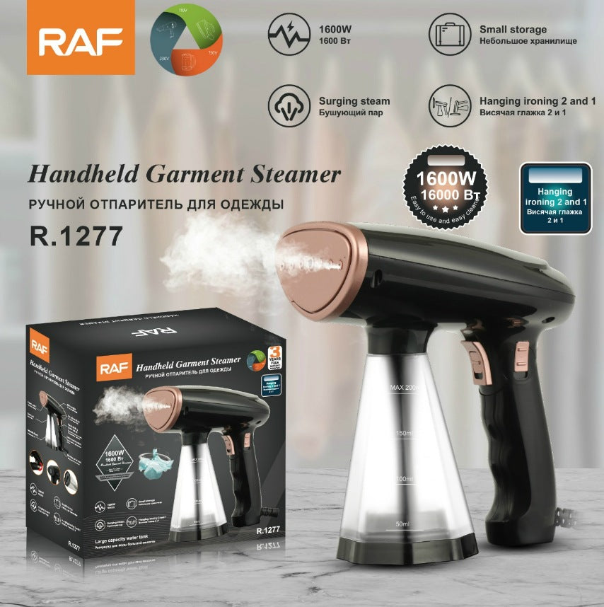 Handheld Garment Steamer for Home and Travel, Foldable Three-Level Portable Mini Steam Iron and Garment Steamer