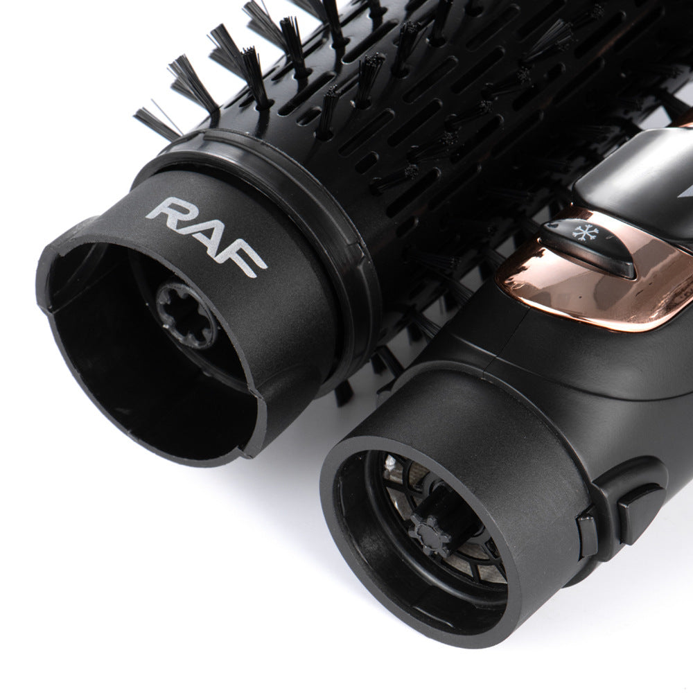 RAF EU Standard Curling and Straightening Dual-use Hair Styling 2-in-1 Hot Air Brush Automatic Curling Iron Electric Hair Dryer