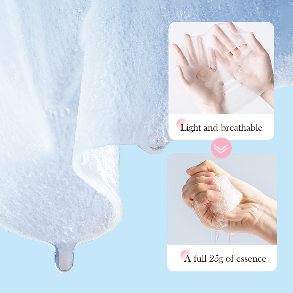 Sakura Mask Box SADOER Collagen Moisturizing Rejuvenating Hydrating Mask Cross-Border Wholesale