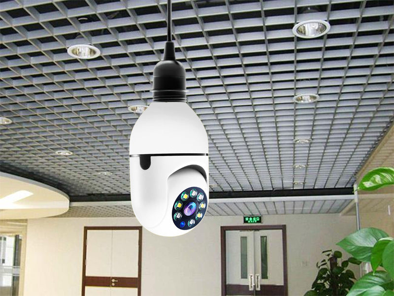 Factory Direct Sales Bulb Camera360Panoramic Home Smart Wireless Surveillance WiFi Light Bulb Camera Moving Head Light