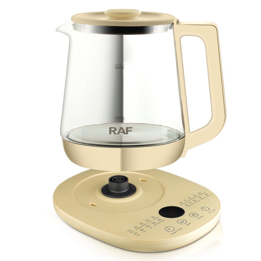 RAF European Standard Electric Kettle Household Health Kettle Multi-Functional Herbal Tea Decoction Split-Type Boiling Water Kettle1.5L