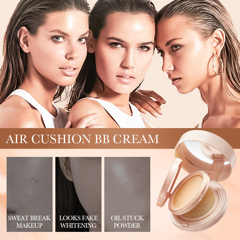 Light Sensing Cushion Compact SADOER Moisturizing and Light BB Cream Concealer Foundation  Wholesale
