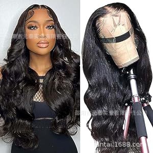 Highlight Ombre Lace Front Wig 13x4 Wavy Lace Glueless Wig