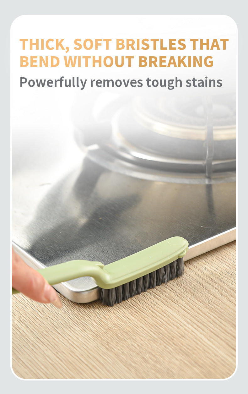 New Multifunctional Fruit and Vegetable Cleaning Tool, Two-in-One Peeler for Potatoes, Fruit Tree Cleaning Brush