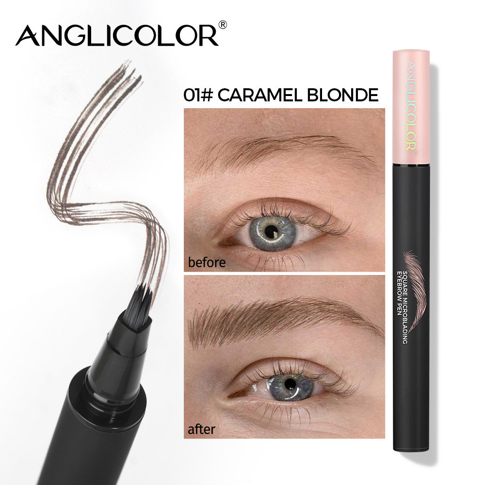 Specialized Liquid Eyebrow Pencil Wild Eyebrow Waterproof Long-lasting Non-fading Clear Definition Liquid Eyebrow Pencil