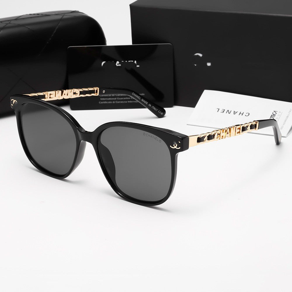 Xiaoxiangjia CH0778Trendy Sunglasses Hot Item Xiaohongshu Fashion UV Protection Sunglasses