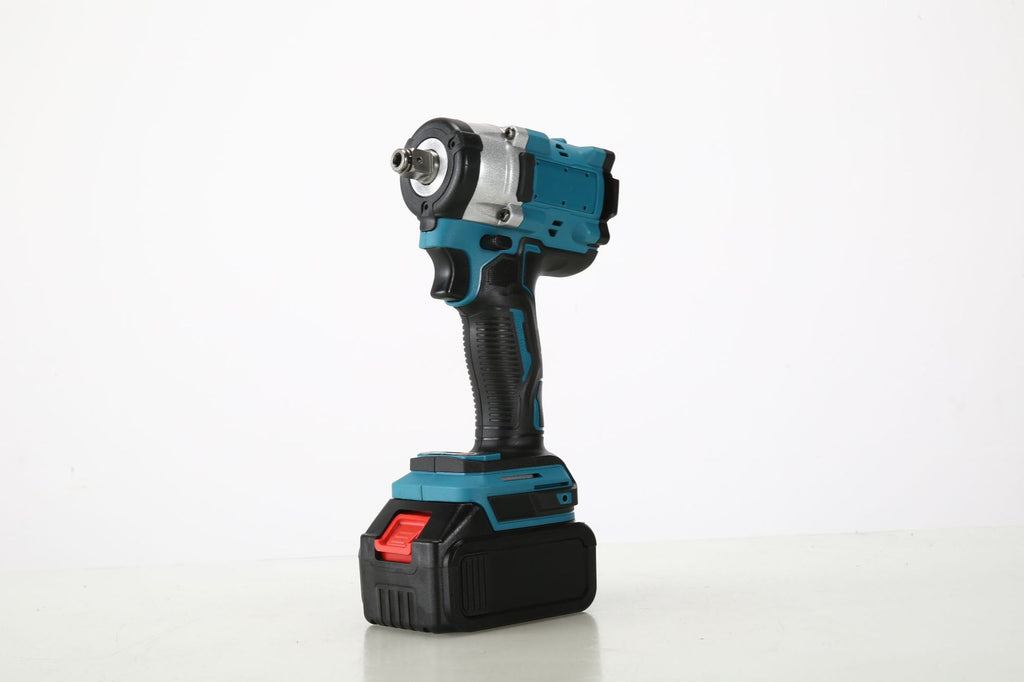 Cordless Electric Tool with Screwdriver Bits, Rechargeable Lithium Battery, High Torque Electric Wrench for Woodworking and Auto Repair