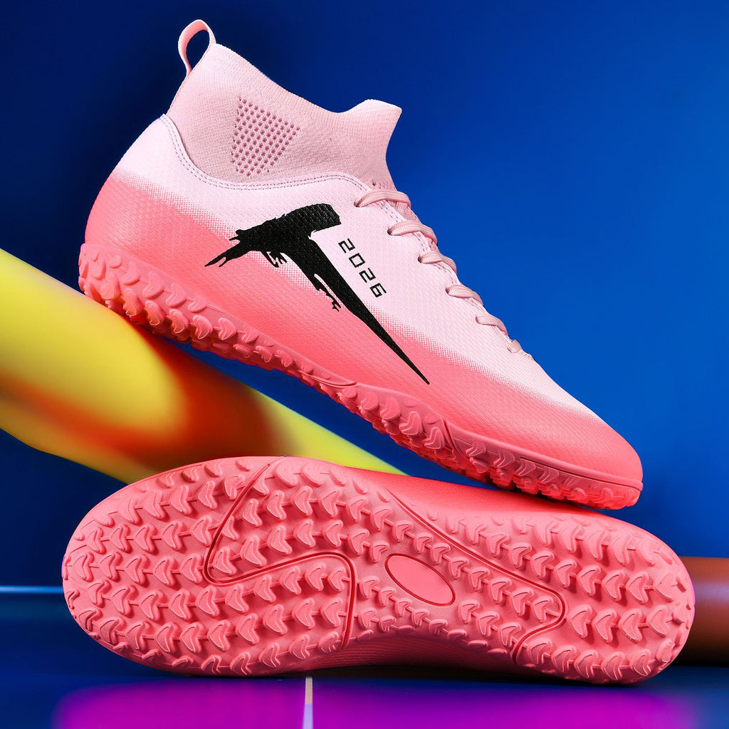 New Assassin Football Shoes Adult Training AG Spike TF Wholesale Training Sneakers for Teenagers and Students