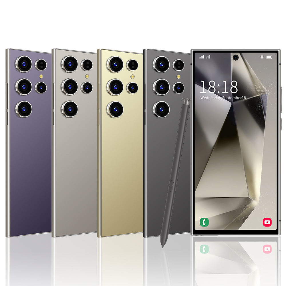 S24Ultra Android Phone1:1Wireless Charging6.75Inch4G Smartphone3+64Delivery