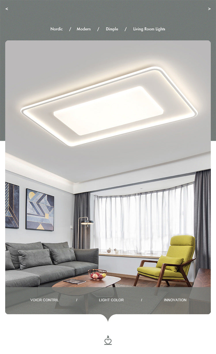 Lighting Full House Package Set Full Spectrum led New Living Room Simple Modern Elegant Light Luxury Main Ceiling Light
