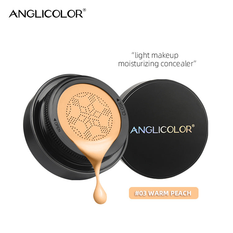 Anglicolor Foundation Cushion Mushroom Head Dropshipping CC Isolation Cream Anti-Sweat Concealer BB Frost