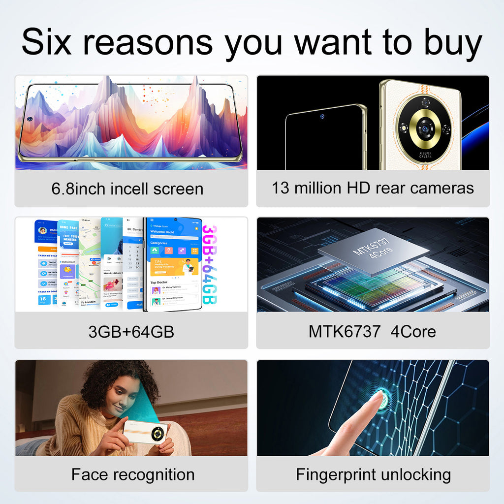 Smart Phone Hot-selling Mobile Phones11 Pro+Android6.8Inch Mobile Phone Source Manufacturer(Popular)