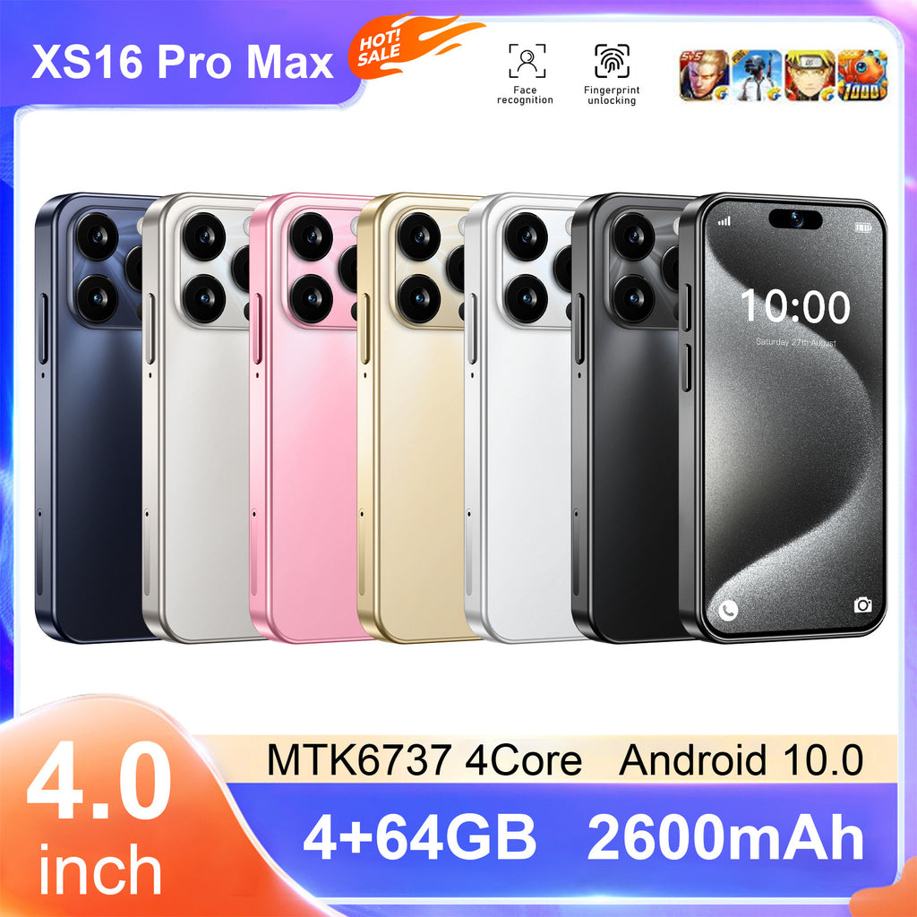 Hot Sale XS16Mini Mobile Phone4+64G Ultra-Small Pocket Android Smartphone Google Phone Hot Sale