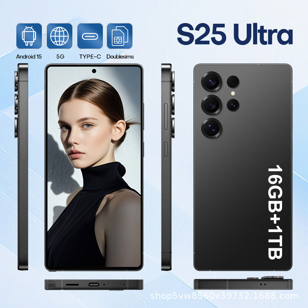Exclusive Supply S25 Ultra Large Screen Smartphone4+128Source Factory Direct Sales SmartPhone