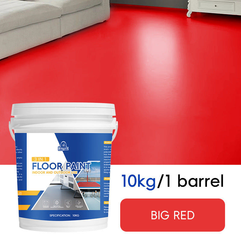 Home Floor Paint Three-in-One Epoxy Floor Paint Cement Floor Water-Based High Solid Wear-Resistant Resin Southeast Asia Environmental Protection