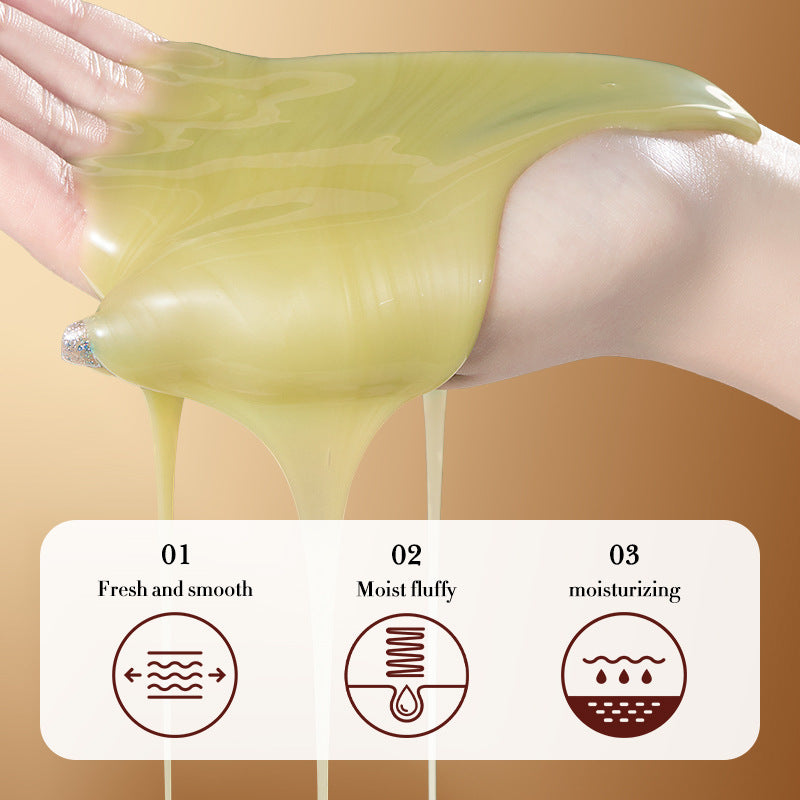 Ginger Shampoo Sachet SADOER Moisturizing, Smooth, Deep Cleansing, Portable Pack, Cross-Border Foreign Trade Wholesale