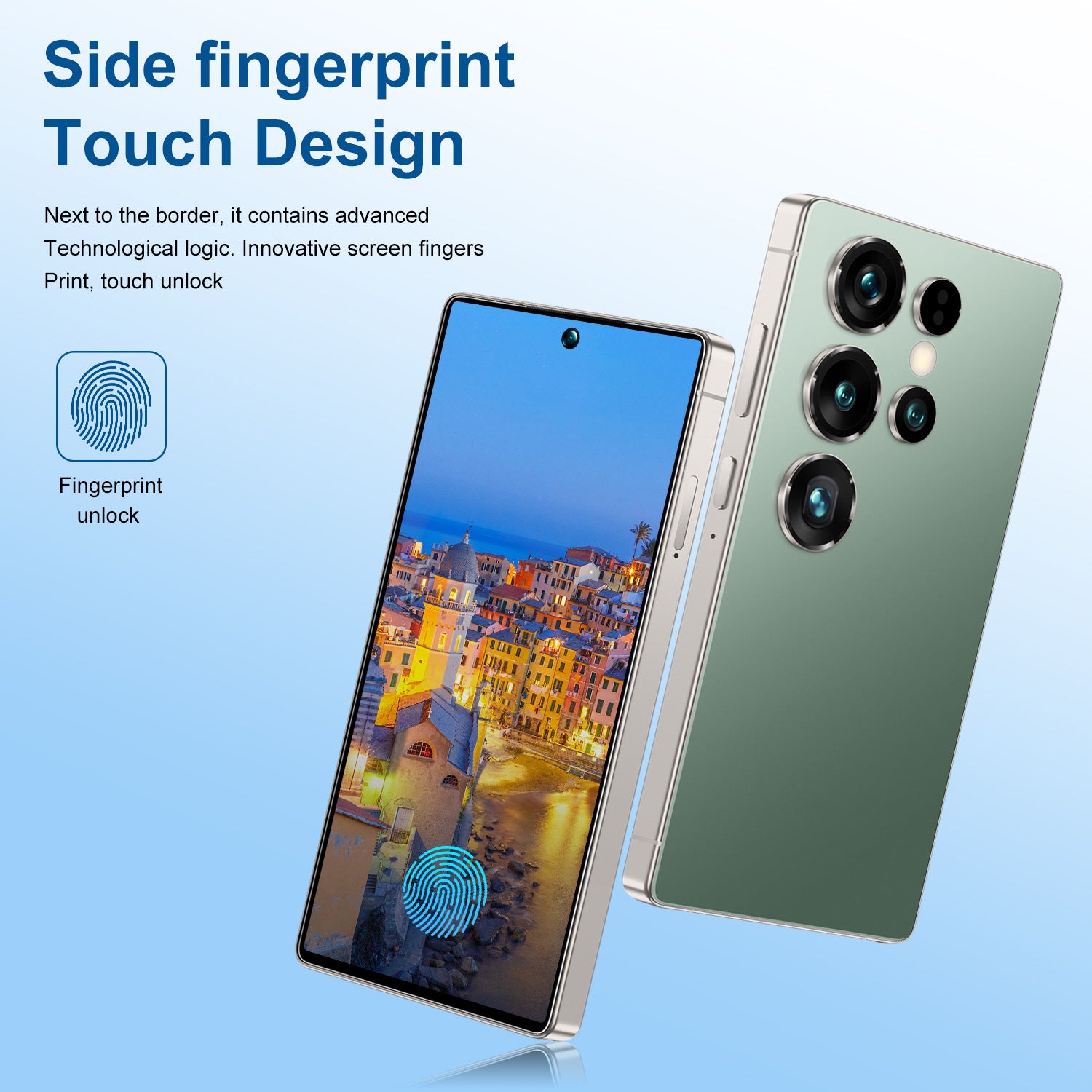 Hot Selling Product Mini S25 Ultra Smartphone4+64G All-Network Dual-SIM Dual-Standby Android mini Hand