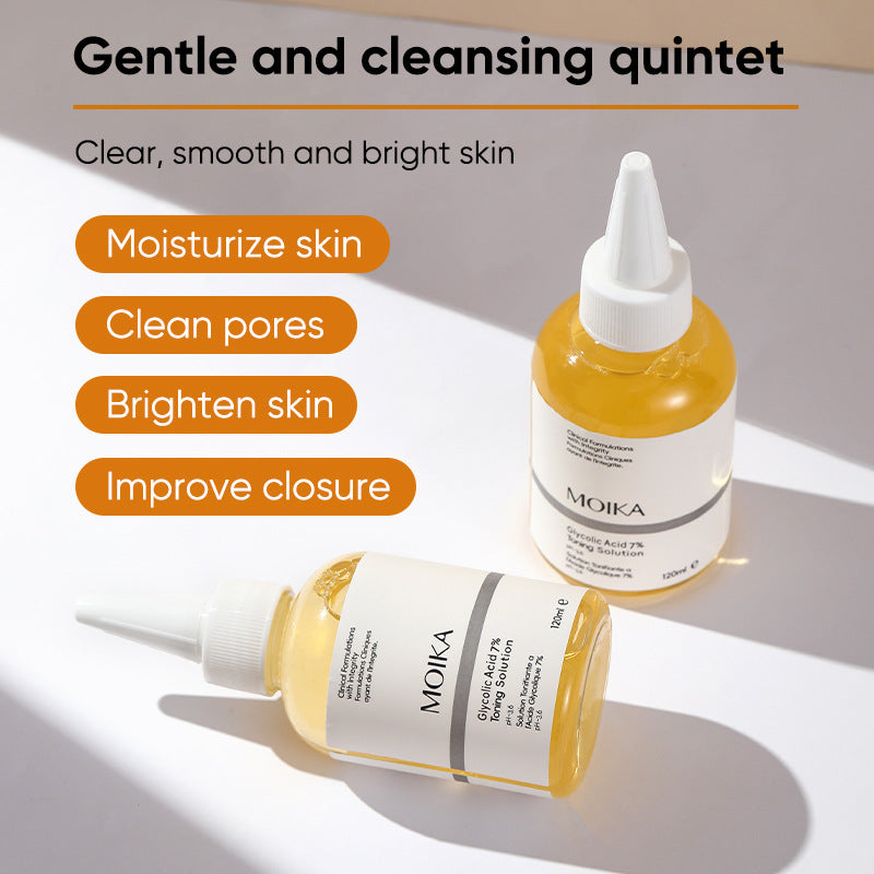 Glycolic Acid Essence Skin Care Acne Water Shrink Pores Facial Rejuvenation Original Solution Moisturizing Brightening