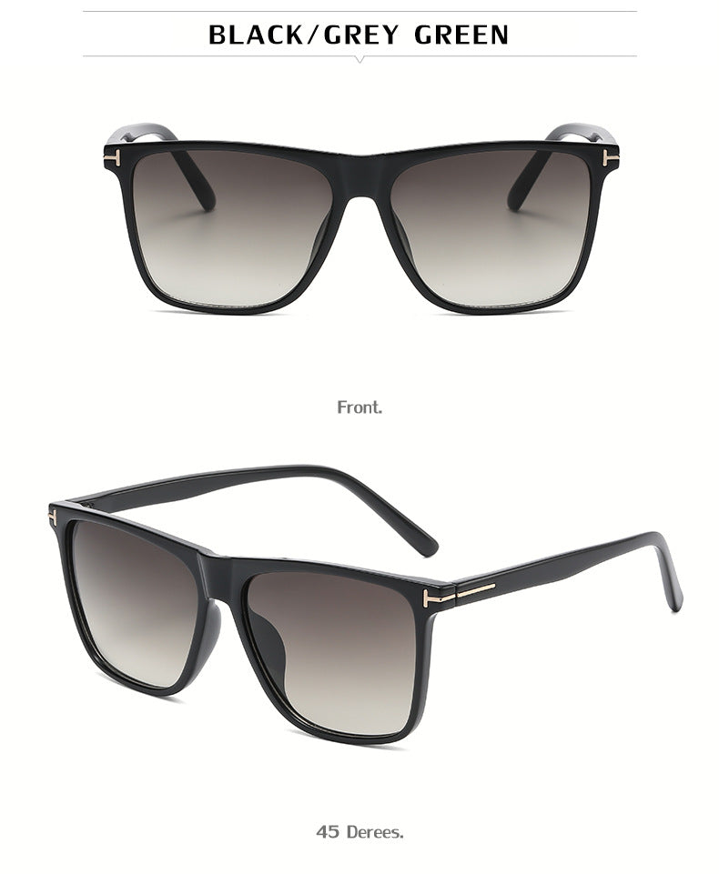 2025New style square frame sunglasses for women with a high-end feel ins Fashionable Men's Sunglasses with UV Protection sunglasses