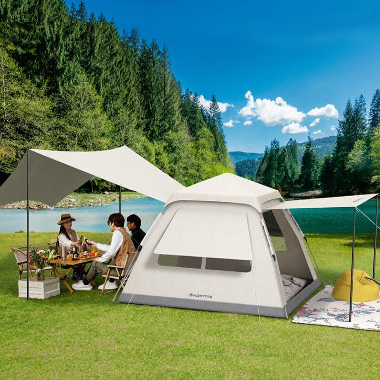 Tent Outdoor Folding Camping Equipment Picnic Integrated Fully Automatic Thickened Rainproof Quick Open Design