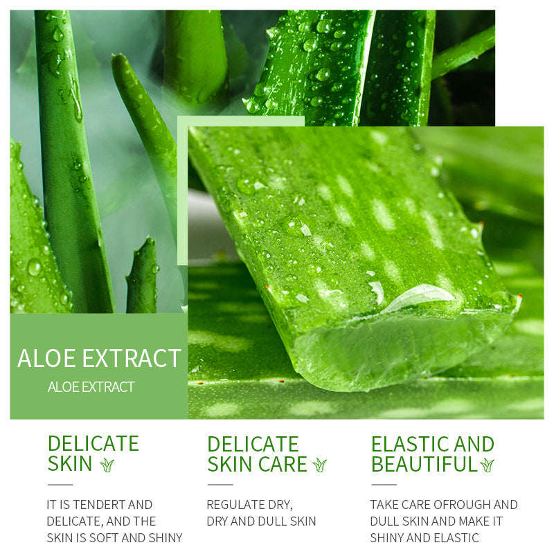 Aloe Vera Gel300g Vitamin C Aloe Vera Gel Moisturizing and Hydrating Wholesale from Foreign Trade Manufacturer
