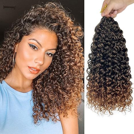 Synthetic Crochet Hair GOGO Curl Crochet Hair Multi-size Corrugated Wig Dropshipping