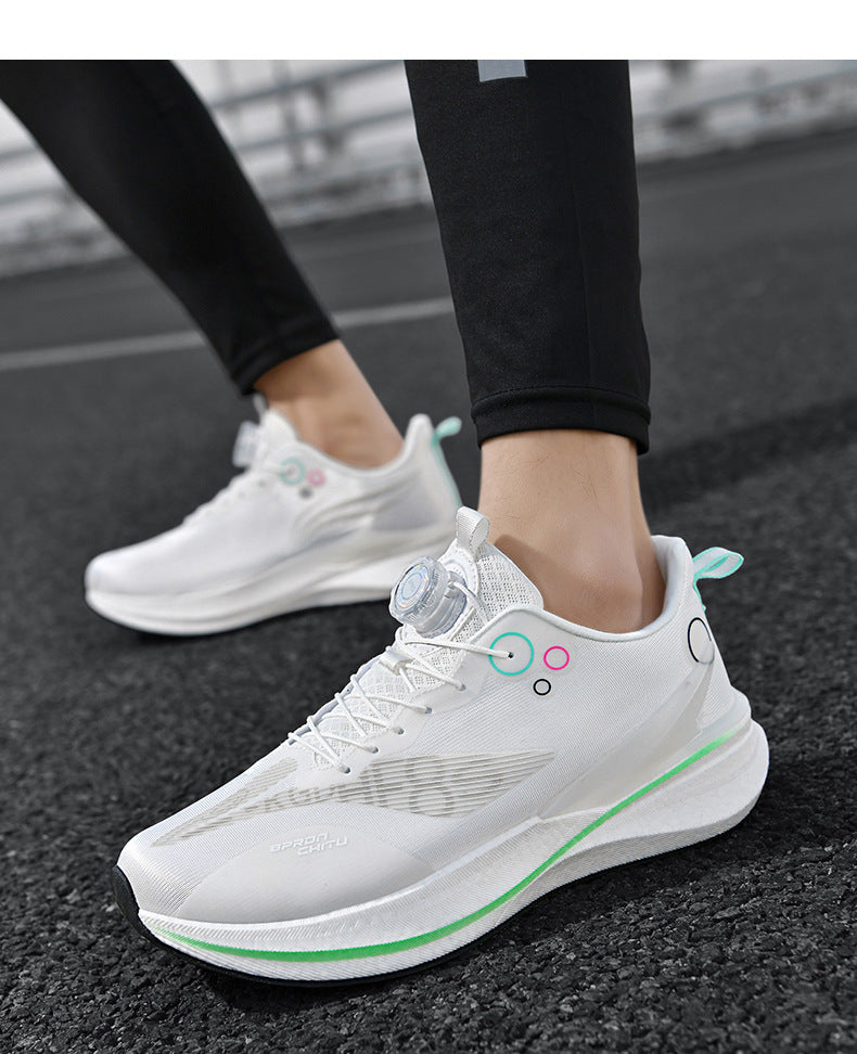 New Chitu Professional Training Running Shoes for Men, Shock Absorption, Racing Carbon Plate Shoes, Couple Style, Non-Slip, Wear-Resistant Sports Shoes