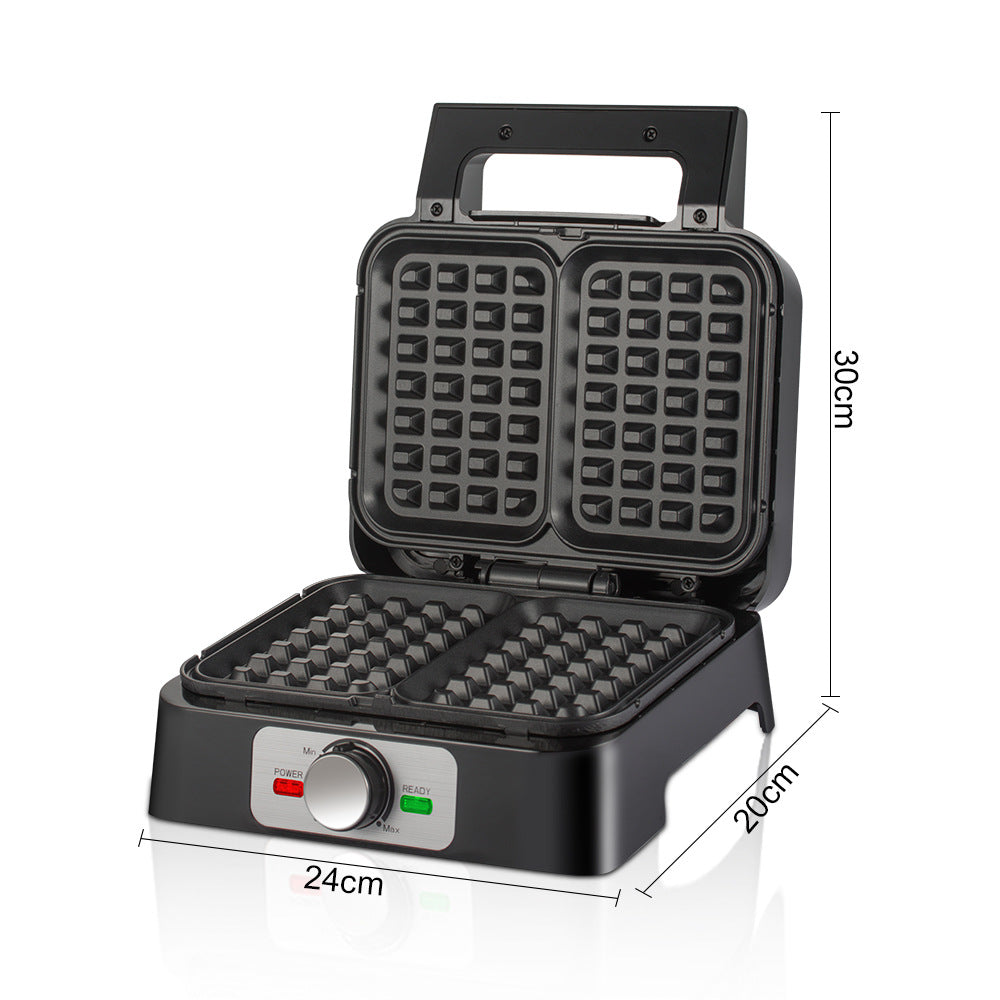 RAF Breakfast Machine Household EU Plug Multi-Functional Double-Sided Heating Bread Electric Baking Pan Light Food Waffle Maker