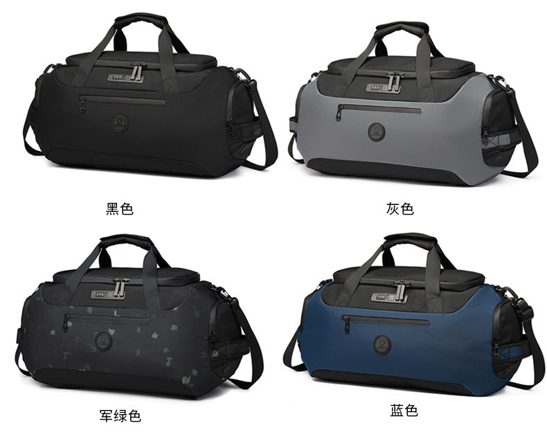 Dry Wet Separation Travel Gym Bag Men Large Capacity Handheld Shoulder Bag Multifunctional Sports Outdoor Travel Bag