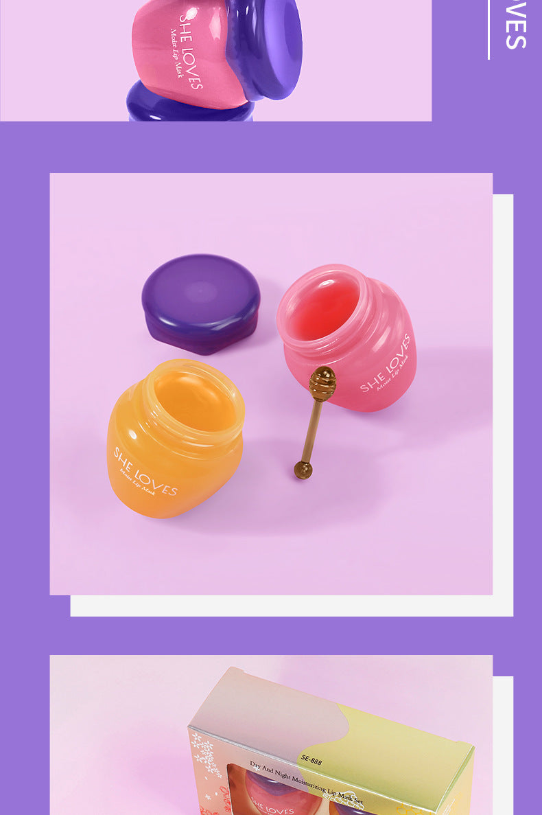 Specialized Cheese Lip Mask Lip Essence Scrub Exfoliating Dead Skin Color Changing Lip Balm