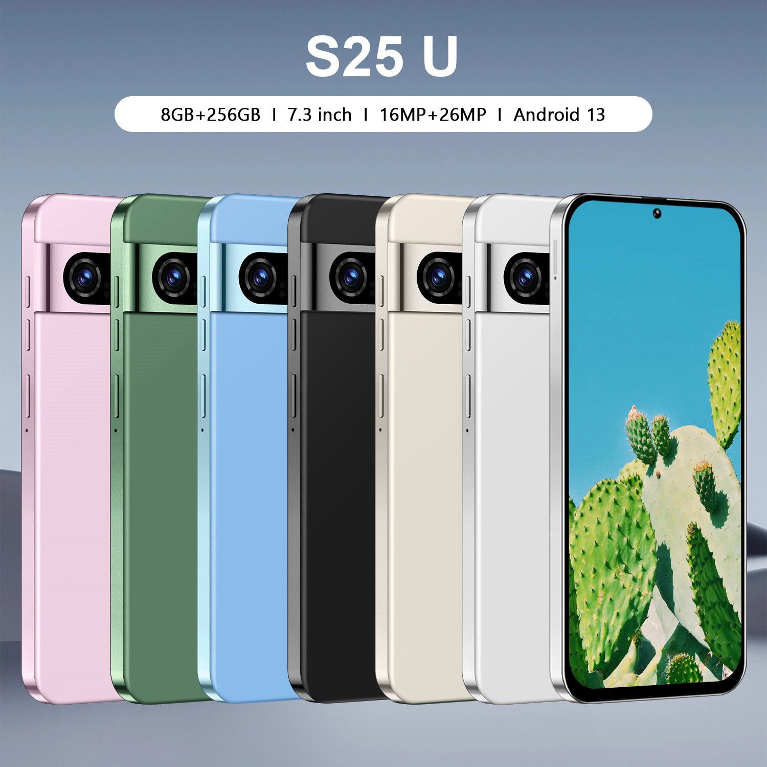 Hot-Selling Smartphones S25U Factory in stock7.3Inch16G+1T Android All-in-One Device