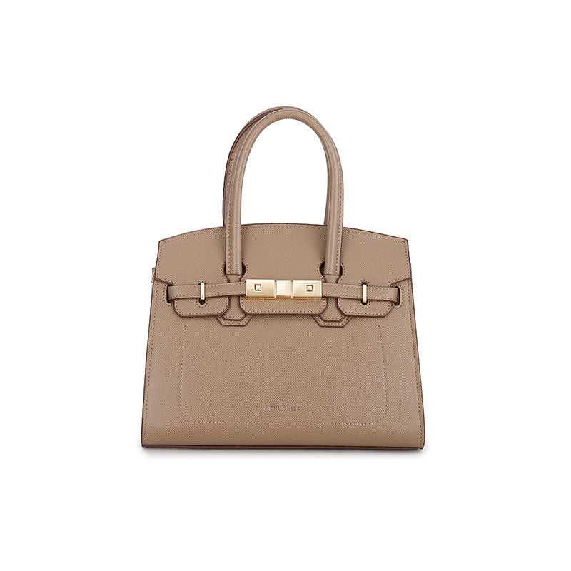 Original Design Birkin Bag Handbag for Women Commuting Large Capacity Shoulder Crossbody Bag Light Luxury Versatile Fashion Tote Bag